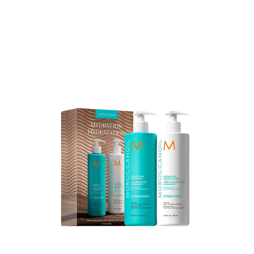 MoroccanOil Hydrating Shampoo & Conditioner HalfLiter Set Zennkai