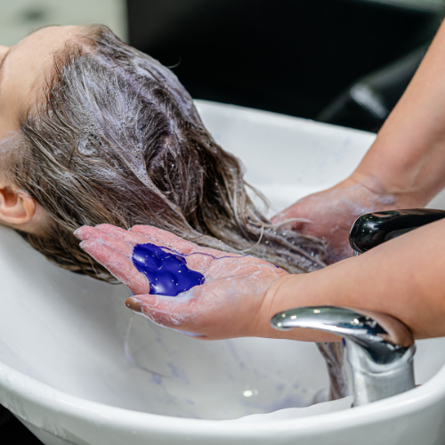 Purple vs. Blue Shampoo