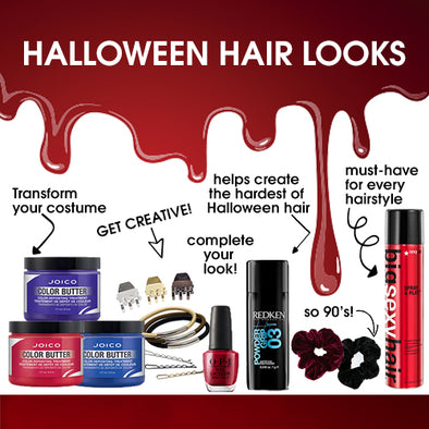 Last Minute Products To Help Achieve Your Halloween Hair Look