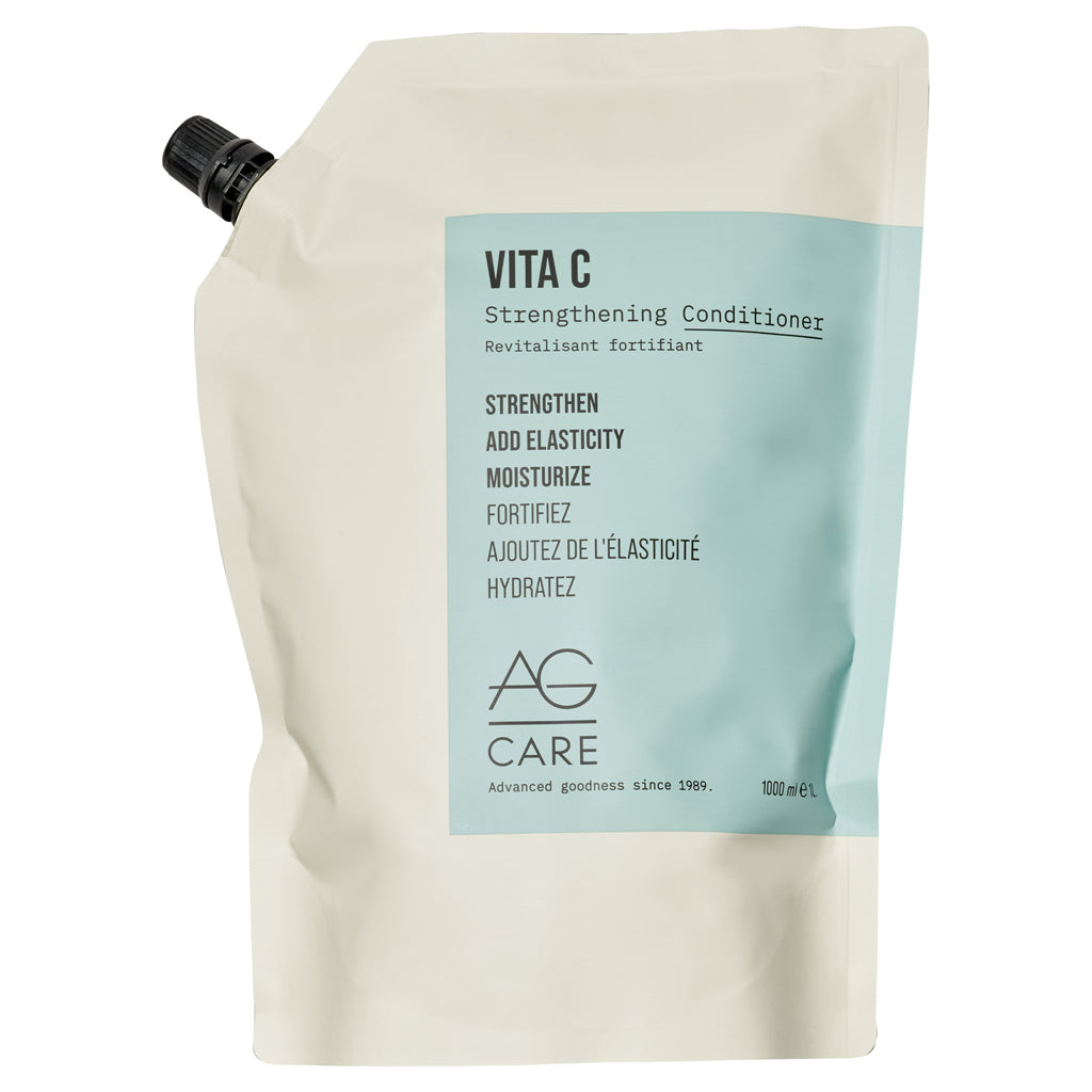 AG Vita C Strengthening Conditioner 1L Refill Pouch - Zennkai