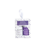 Alcôve Hydrator Holiday Kit — 4-piece hydrating gift set with lavender cosmetic bag