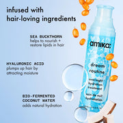 Amika Dream Routine Overnight Hydration Treatment Travel Size Key Ingredients - Zennkai
