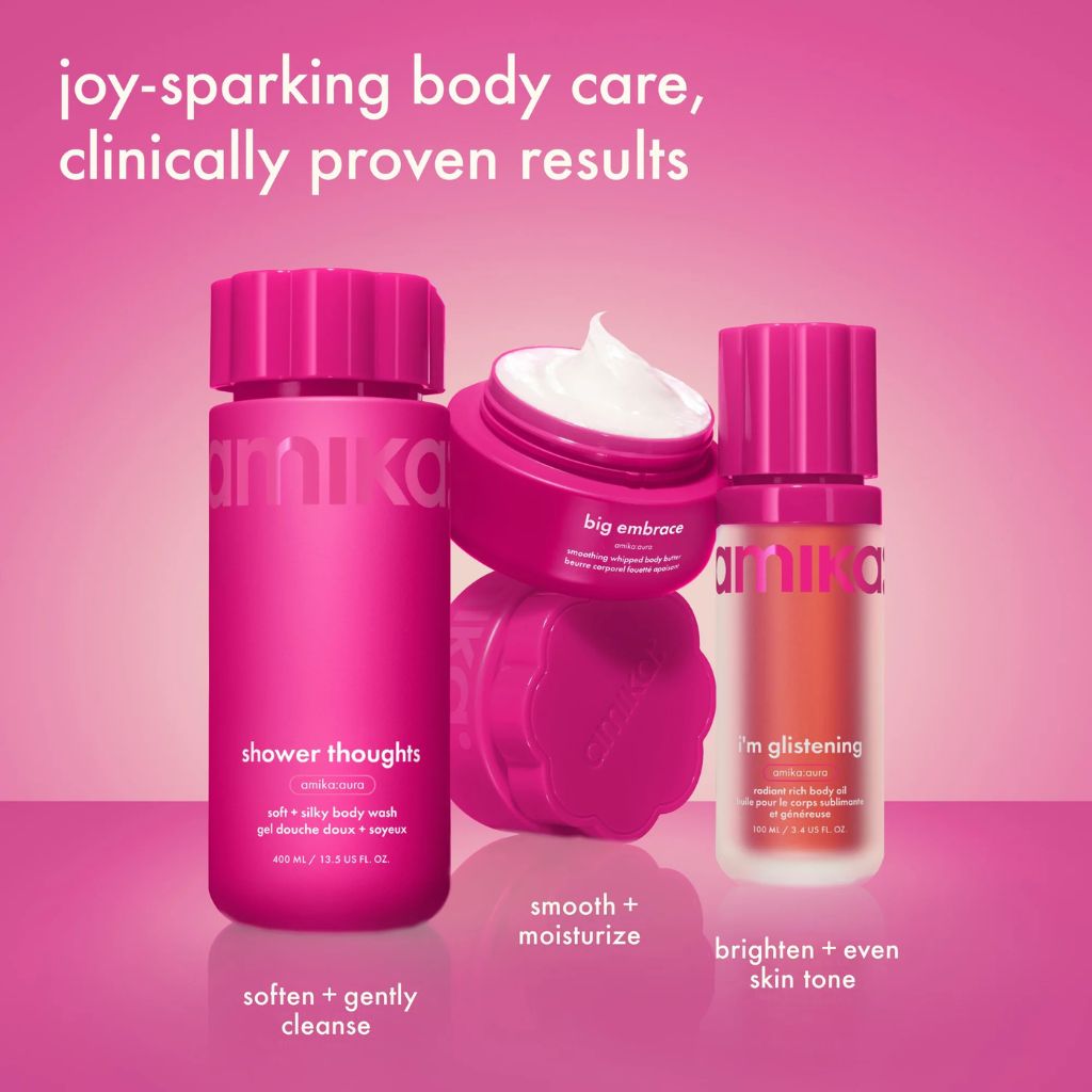 Amika I'm Glistening Radiant Rich Body Oil Full Amika Body Care Routine - Zennkai