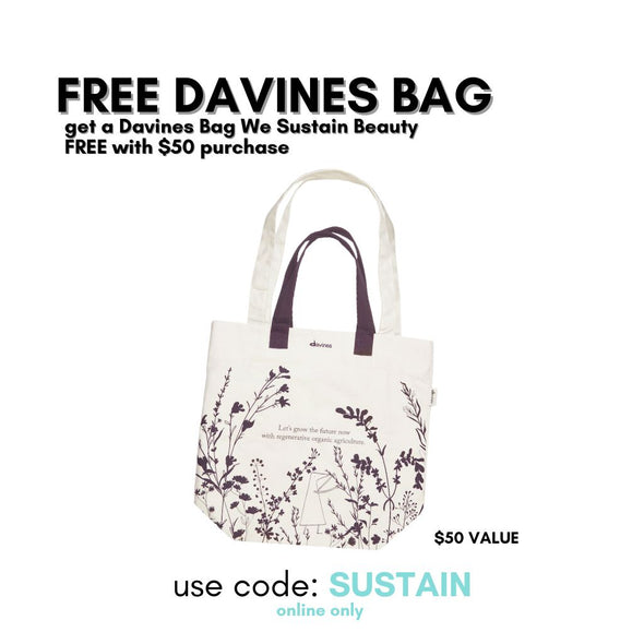 Davines Bag We Sustain Beauty