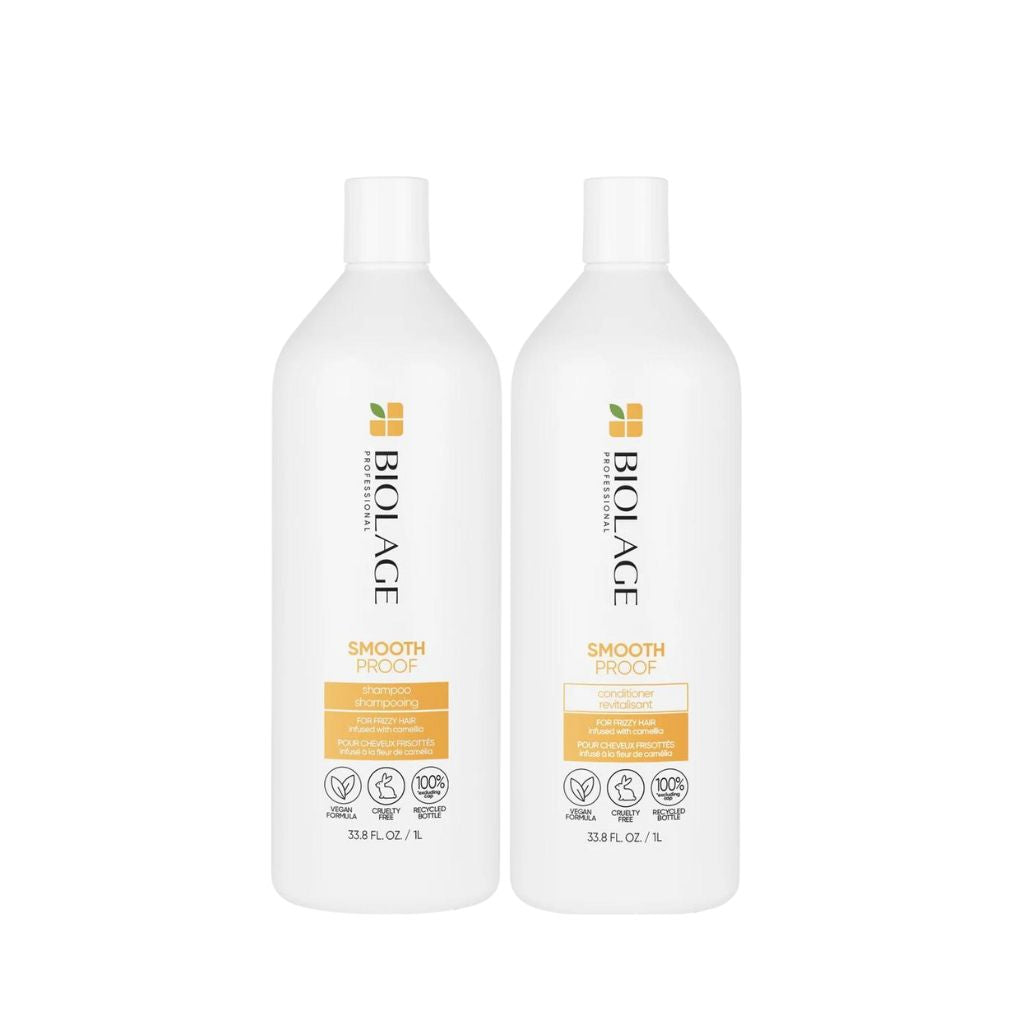 Biolage Smoothproof 1 litre professional anti-frizz smoothing shampoo conditioner Canada