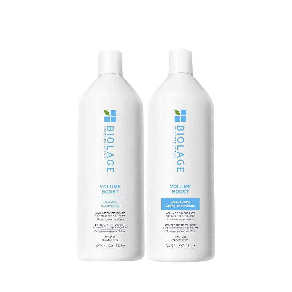 Biolage Volume Boost 1 litre professional volumising shampoo conditioner fine hair Canada