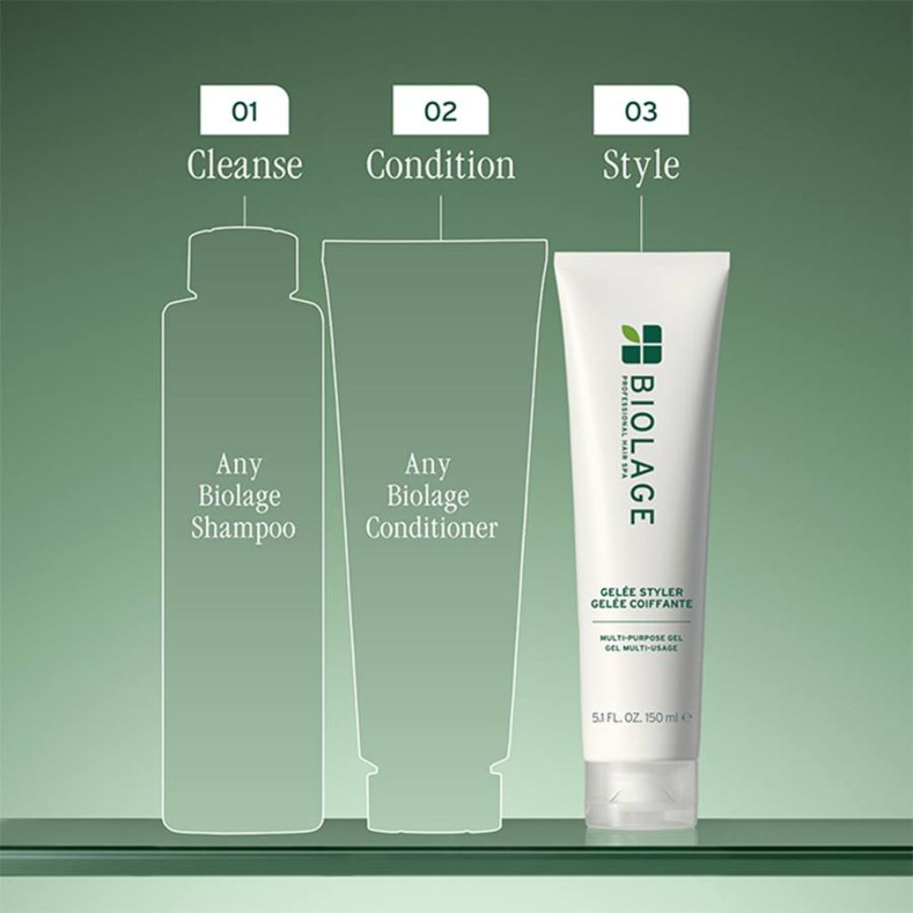 Biolage Gelee Styler Multi-Purpose Gel Full Routine - Zennkai