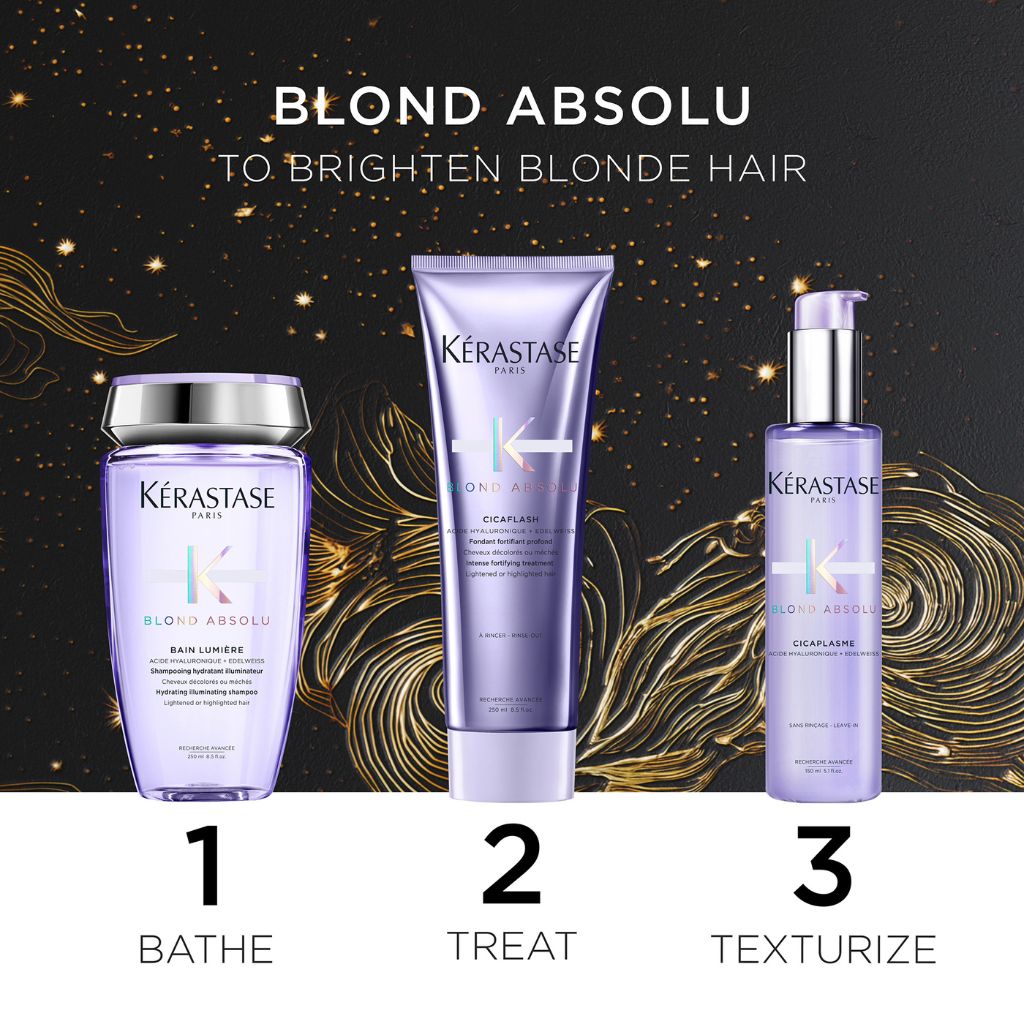 Kerastase Blond Absolu Lumiere for Healthy Blonde Holiday Set