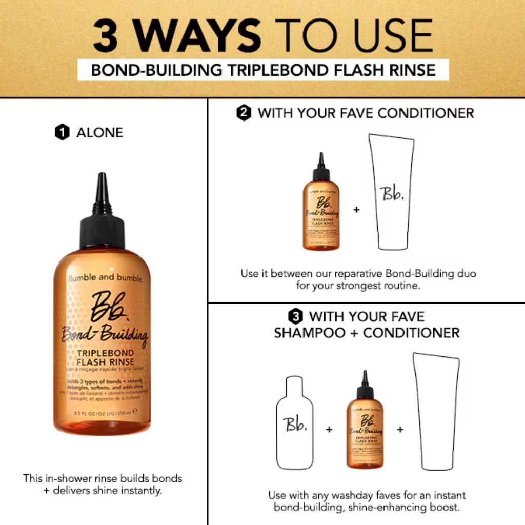 Bumble and bumble. Bond-Building Triplebond Flash Rinse - Zennkai