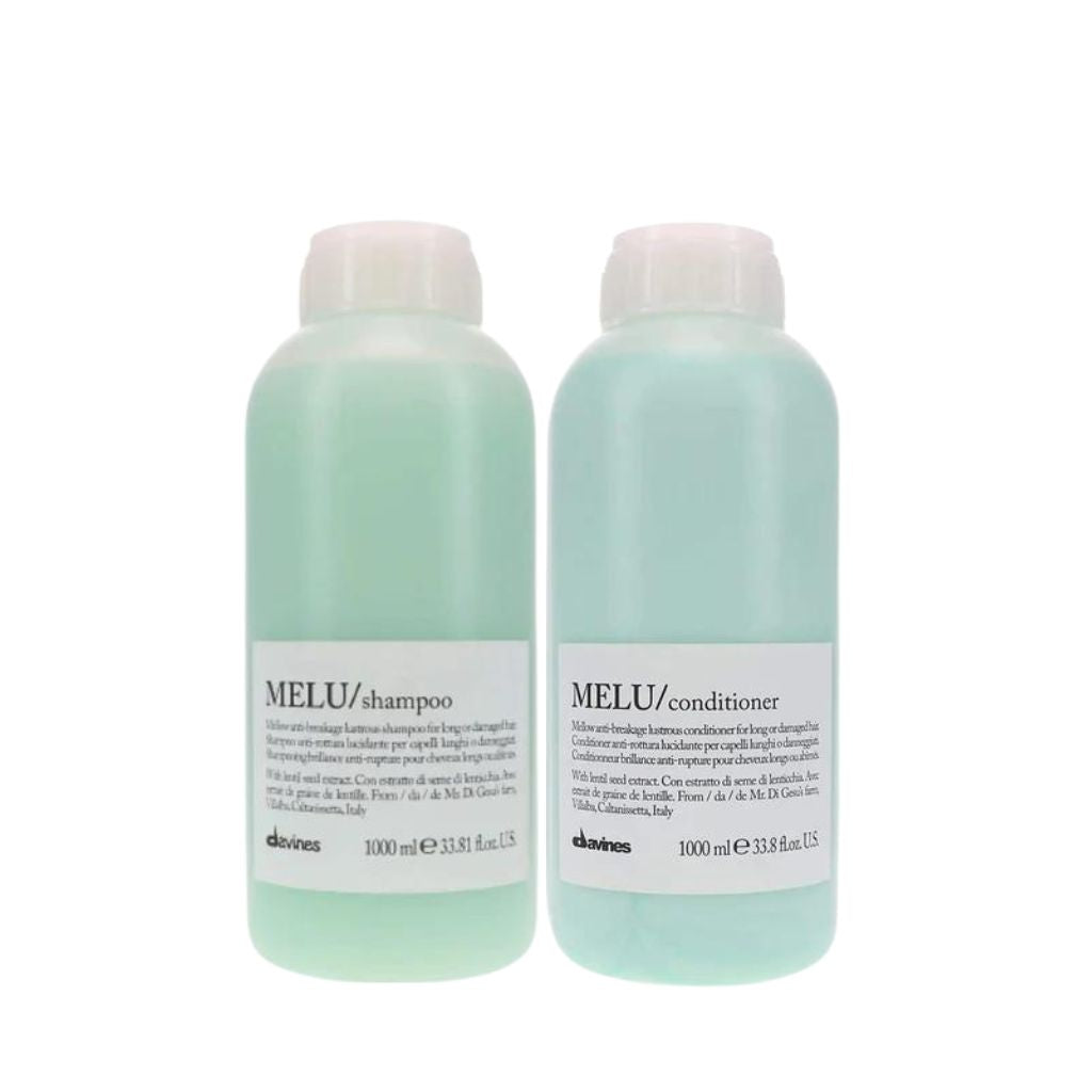 Davines MELU 1 litre professional anti-breakage length retention shampoo conditioner Canada