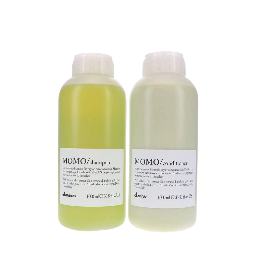 Davines MOMO 1 litre professional hydration dry hair shampoo conditioner Canada