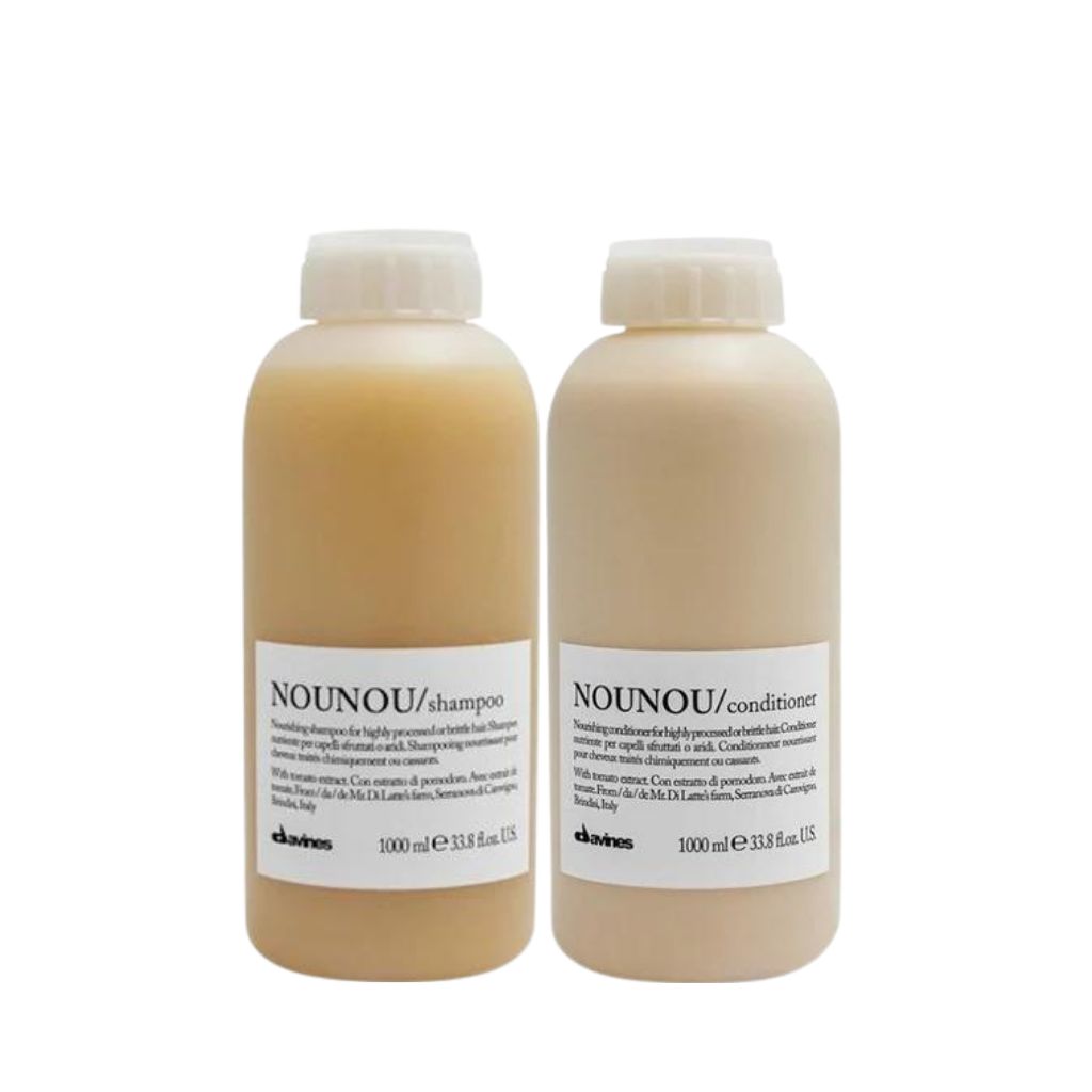 Davines NOUNOU 1 litre professional nourishing shampoo conditioner dry damaged hair Canada