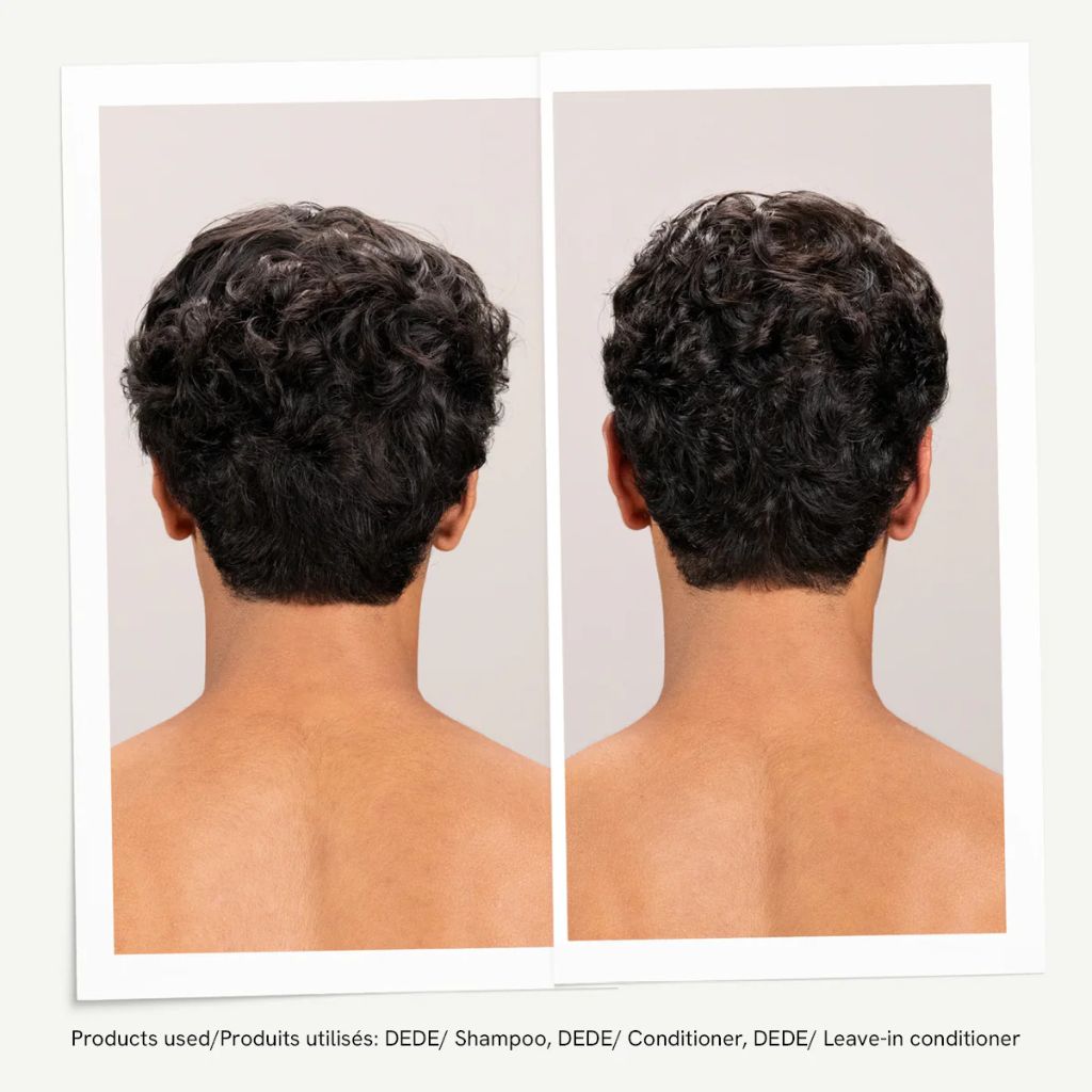 Davines Essential DEDE Leave-in Conditioner for All Hair Types Before and After - Zennkai