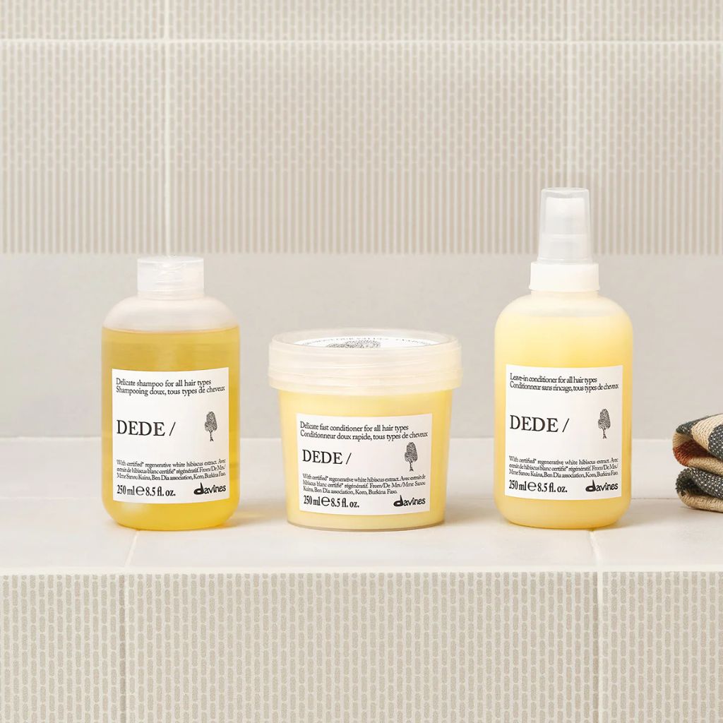 Davines DEDE Shampoo 1L for all hair types Full DEDE Range - Zennkai