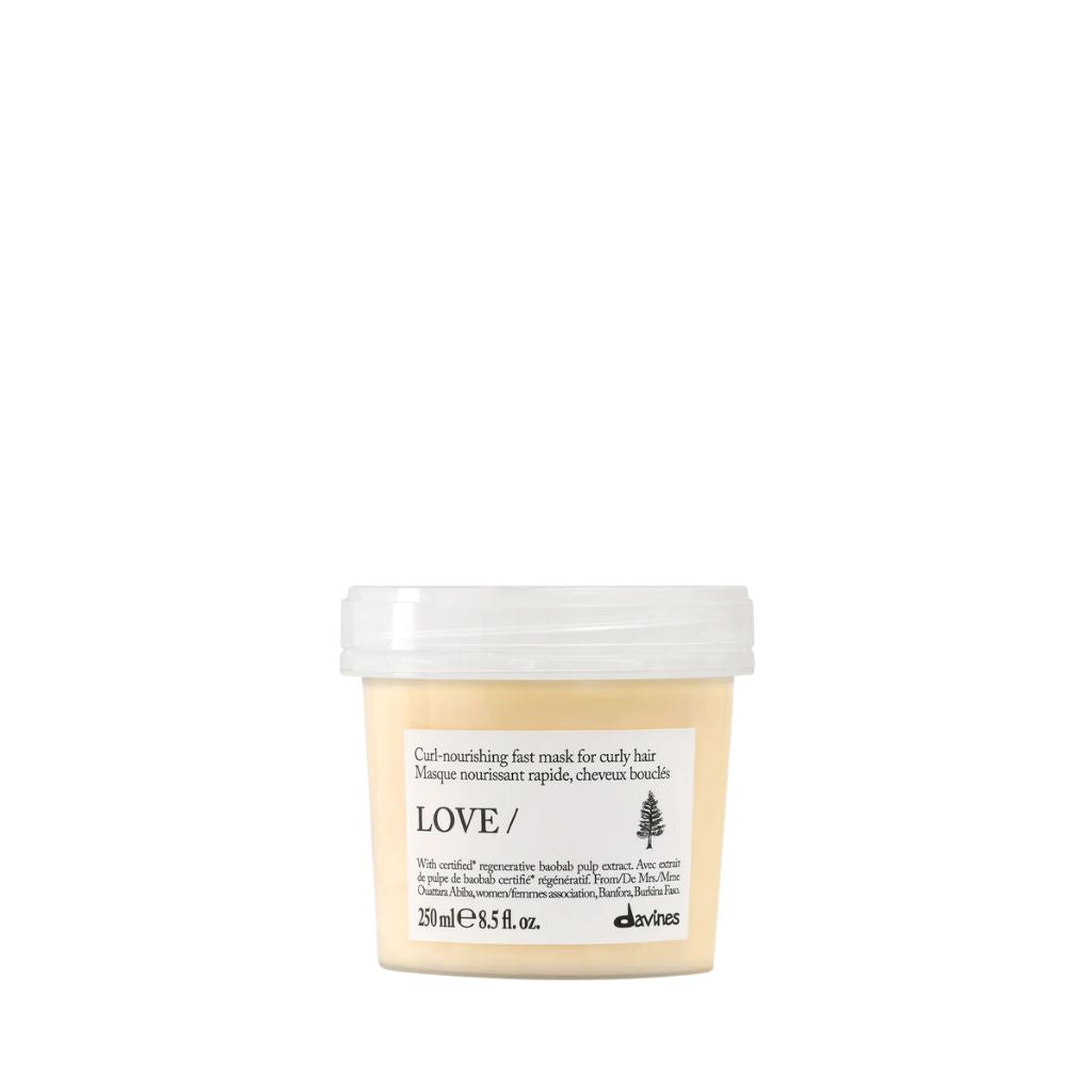Davines Essential LOVE Curl Nourishing Fast Mask for Curly Hair - Zennkai