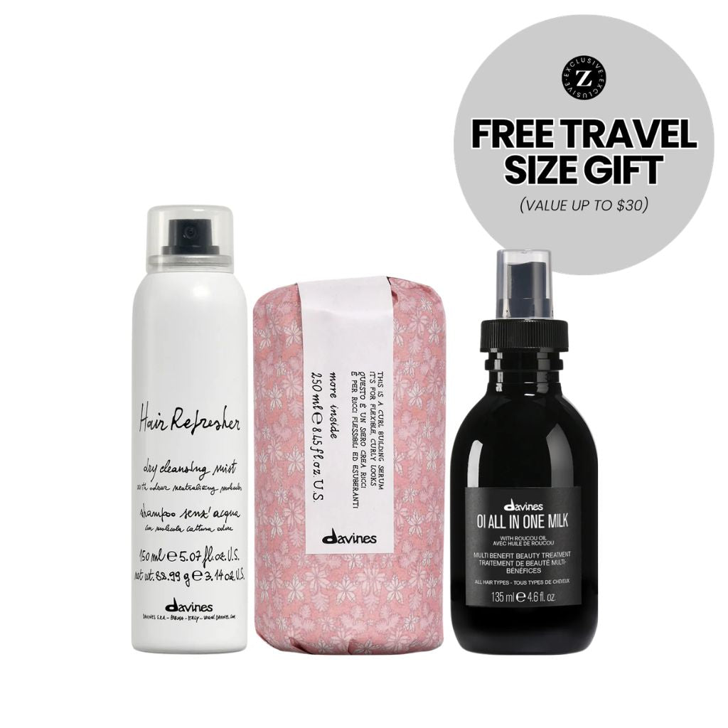 Davines Low Maintenance Bundle for Textured Hair - Zennkai