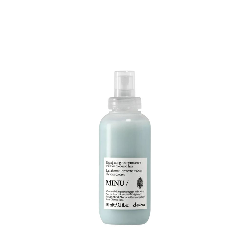 Davines MINU Illuminating Heat Protectant Milk for Coloured Hair - Zennkai