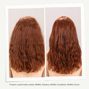 Davines Essential MOMO Deeply Moisturizing Serum for Dry Hair Before and After - Zennkai