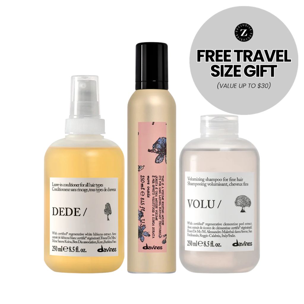 Davines Soft Volume Bundle for Fine Hair