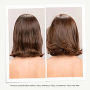 Davines VOLU Conditioner 1L for Fine Hair Before and After  - Zennkai