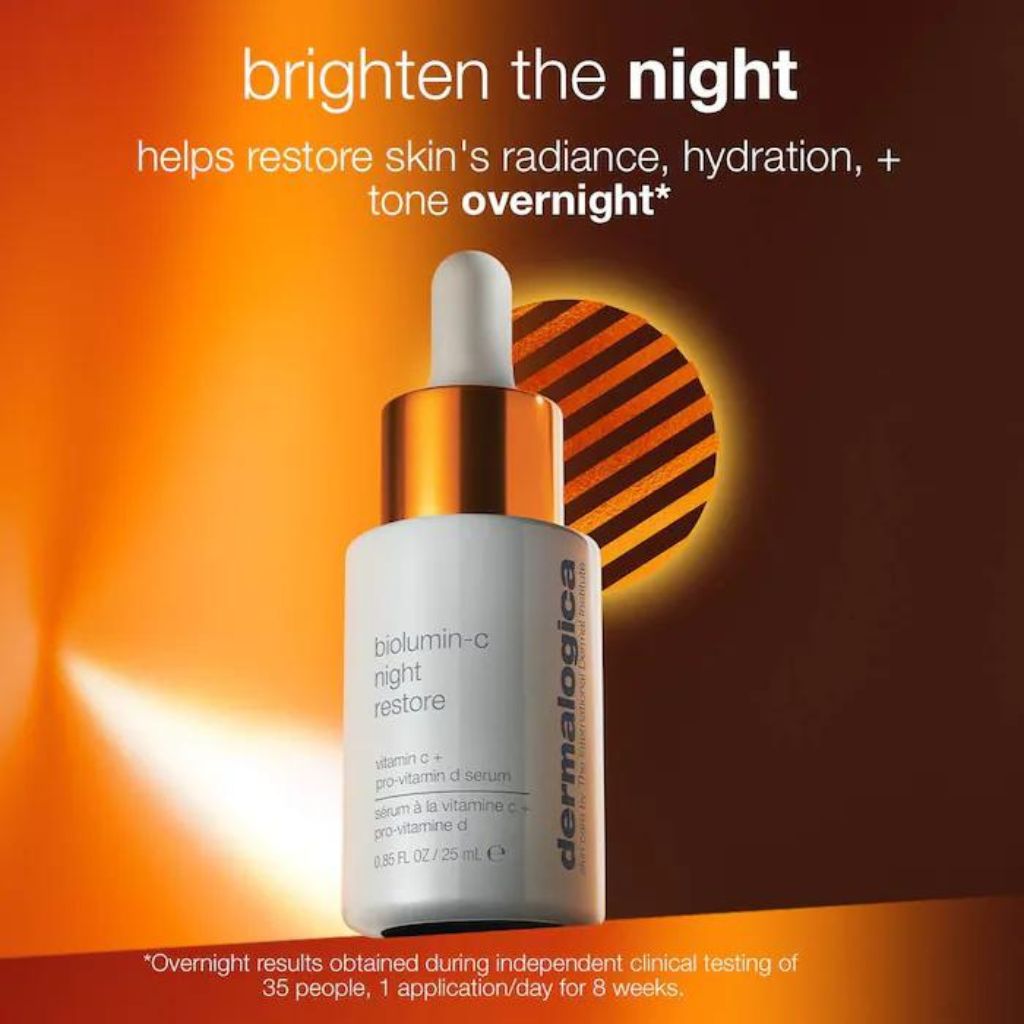 Dermalogica Biolumin-C Night Restore Vitamin C + Pro-Vitamin D Serum