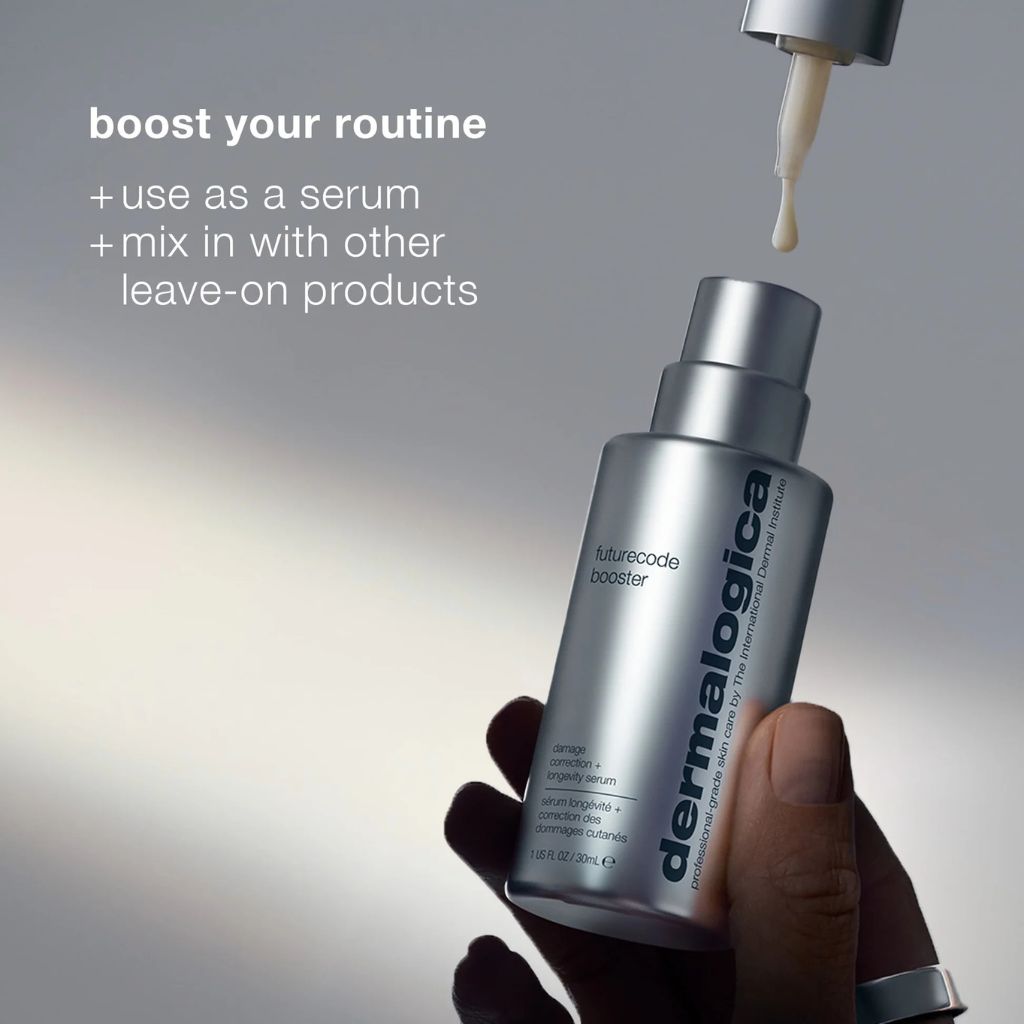 Dermalogica FutureCode Booster 30ml damage-correcting longevity serum available at Eccotique Spa