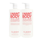 Eleven Australia I Want Body 960ml professional volume fine hair shampoo conditioner Canada