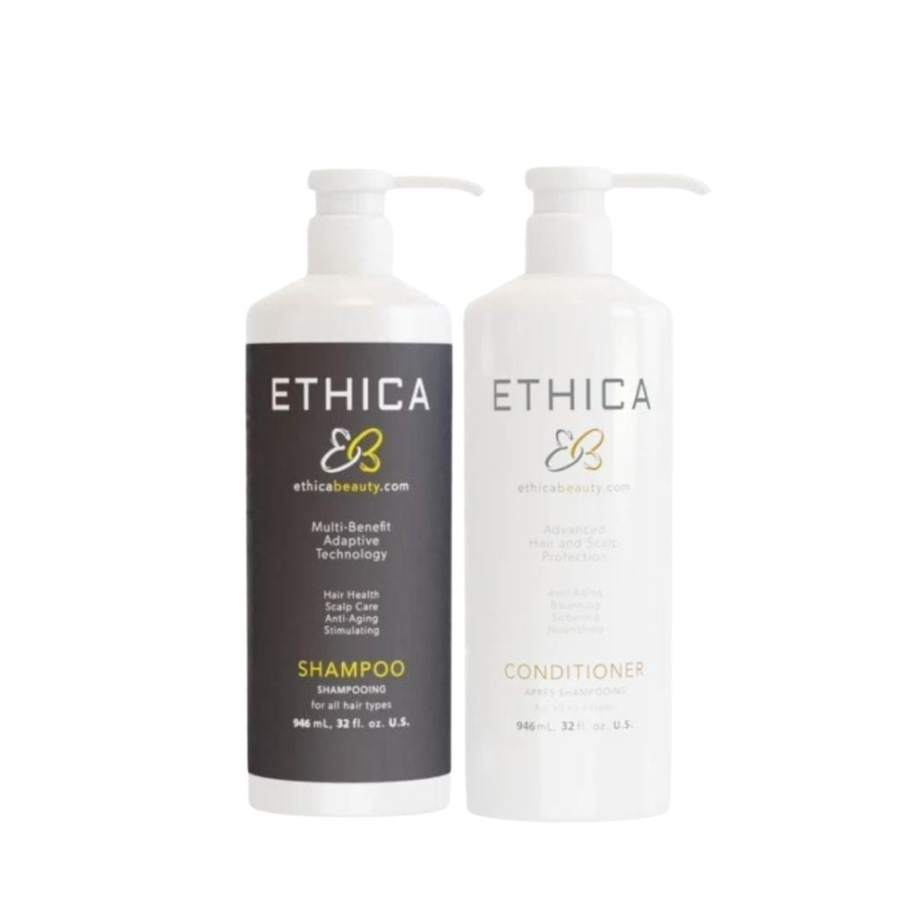 Ethica Anti-Aging 1 litre professional anti-aging thinning hair shampoo conditioner Canada