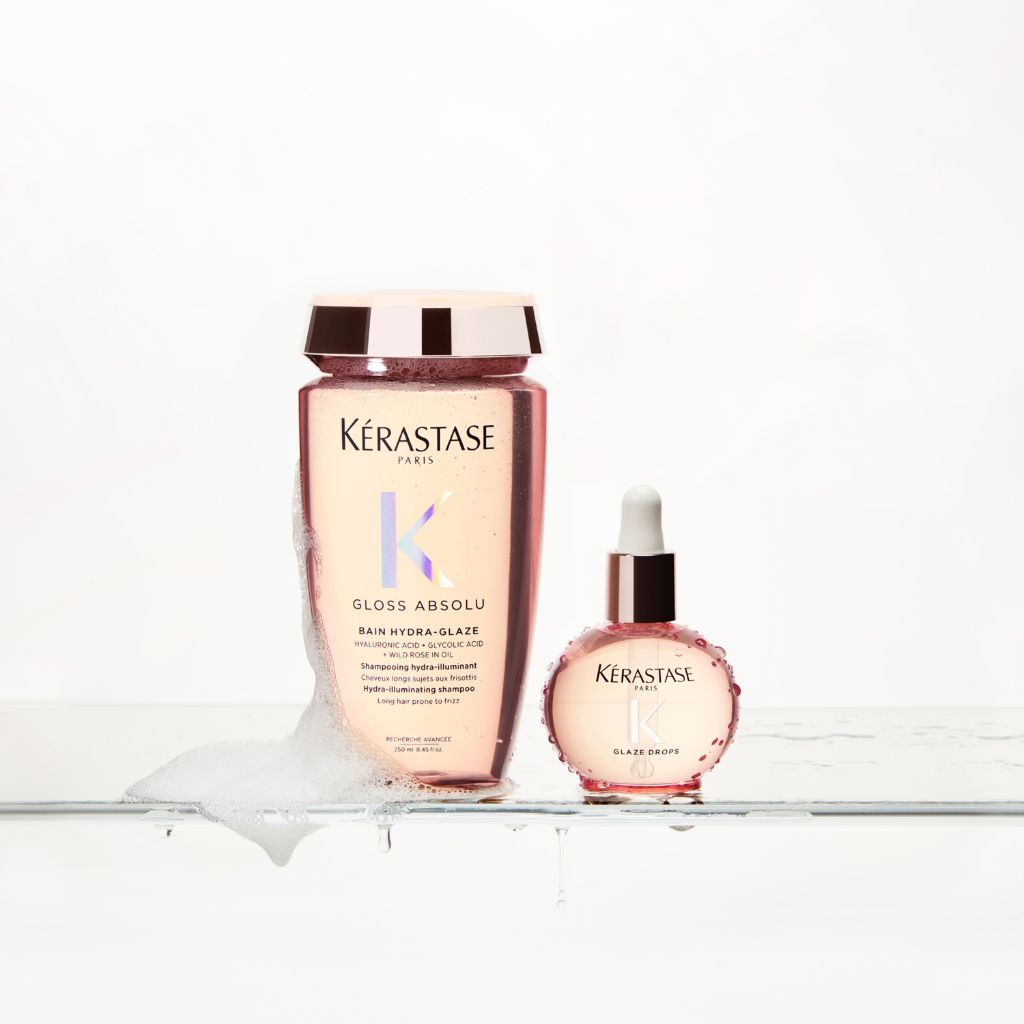 Kerastase Gloss Absolu Essentials Bundle For Long Hair Prone To Frizz - Zennkai