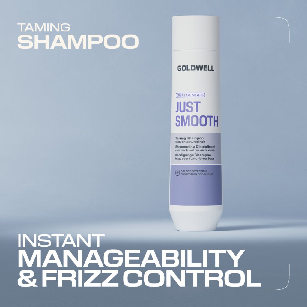 Goldwell Dualsenses Just Smooth Taming Shampoo 300ml Ket Benefit - Zennkai