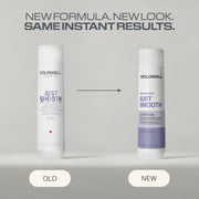 Goldwell Dualsenses Just Smooth Taming Shampoo 300ml Old vs New Packaging - Zennkai