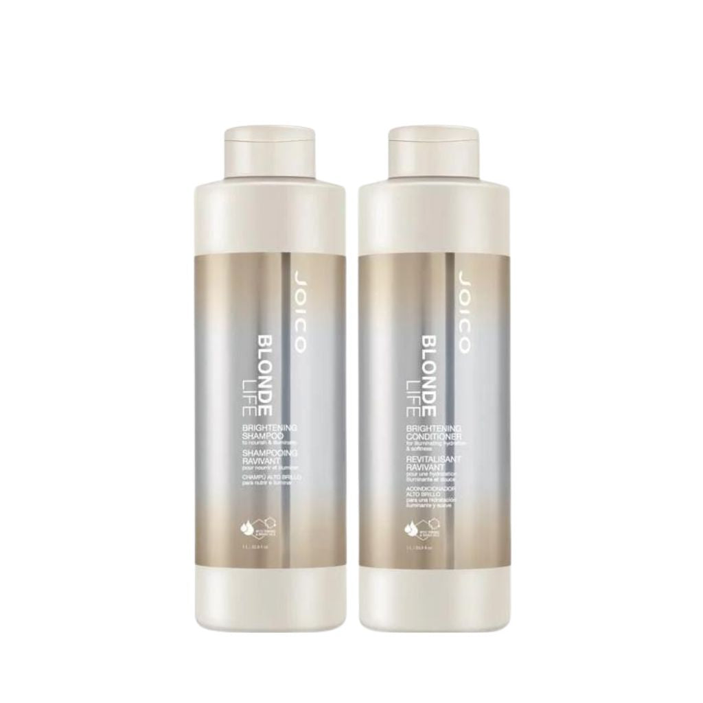 Joico Blonde Life Brightening 1 litre professional blonde brightening shampoo conditioner Canada