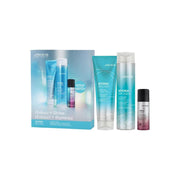 Joico HydraSplash Holiday Set with hydrating shampoo, conditioner and bonus Hold Hero hairspray in gift box