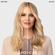 Joico Blonde Life Blonde Strong for Fragile Hair Before and After - Zennkai