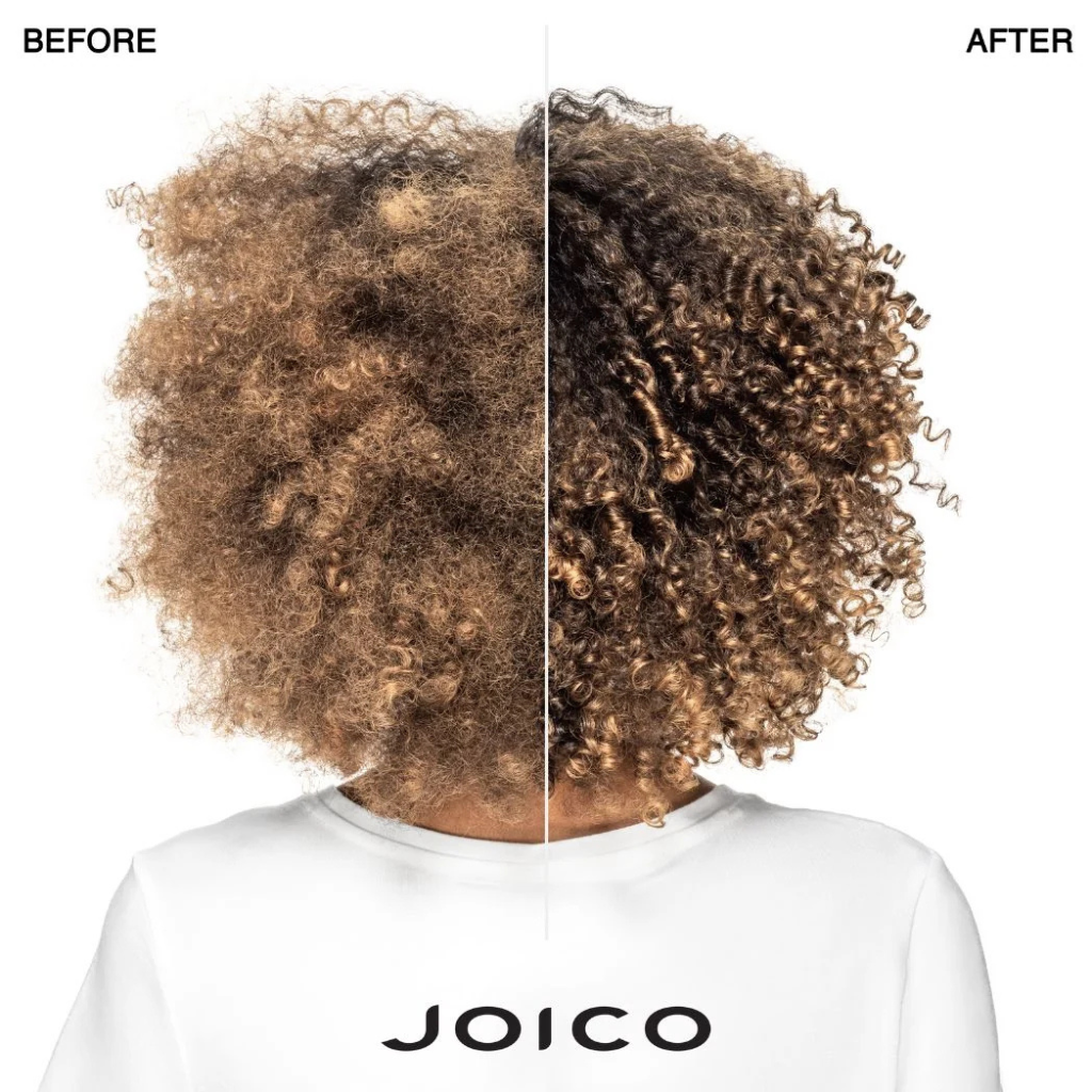Joico Curls Like Us Define & Seal Curl Defining Gelee Before and After - Zennkai