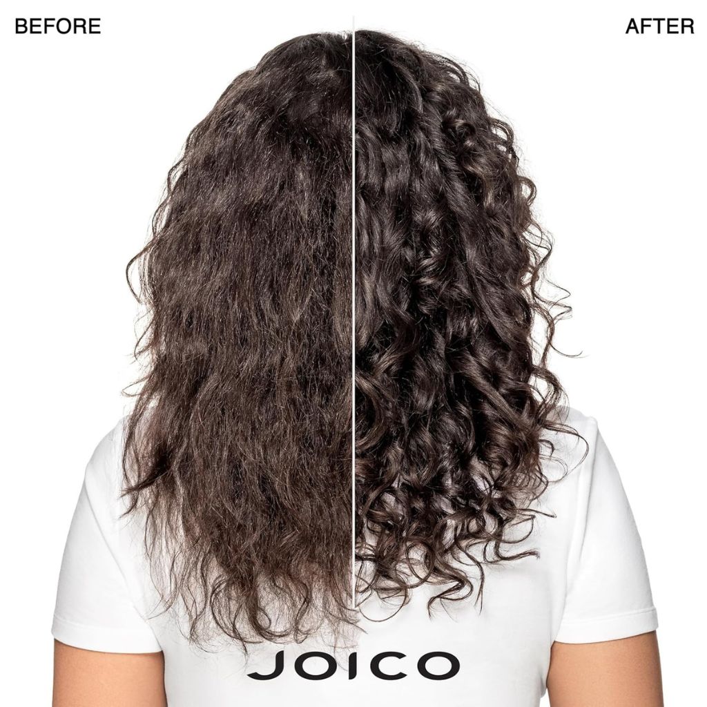 Joico Curls Like Us Hydrate & Define Curl Creme Styler Before and After - Zennkai