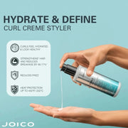 Joico Curls Like Us Hydrate & Define Curl Creme Styler Key Features and Benefits - Zennkai