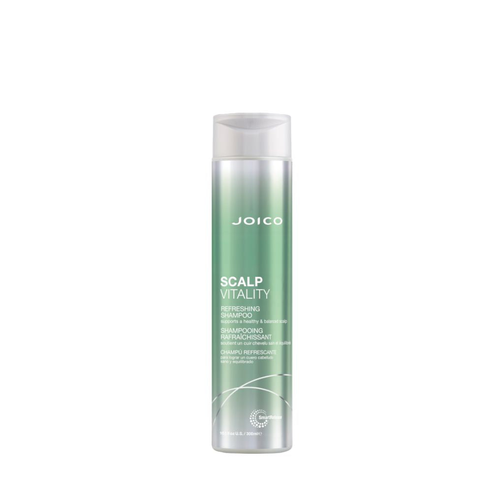 Joico Scalp Vitality Refreshing Shampoo 300ml bottle on white background