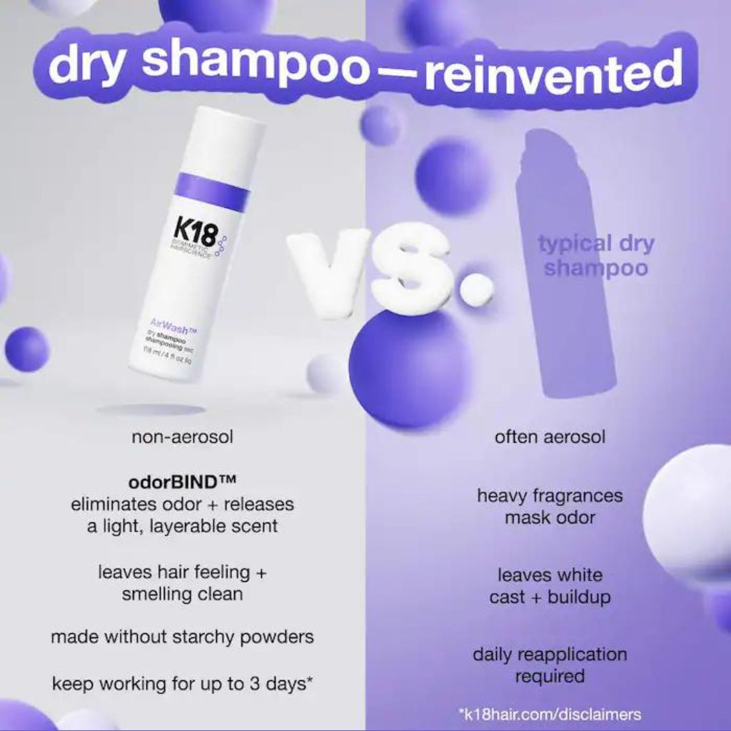 K18 Airwash Dry Shampoo - Zennkai