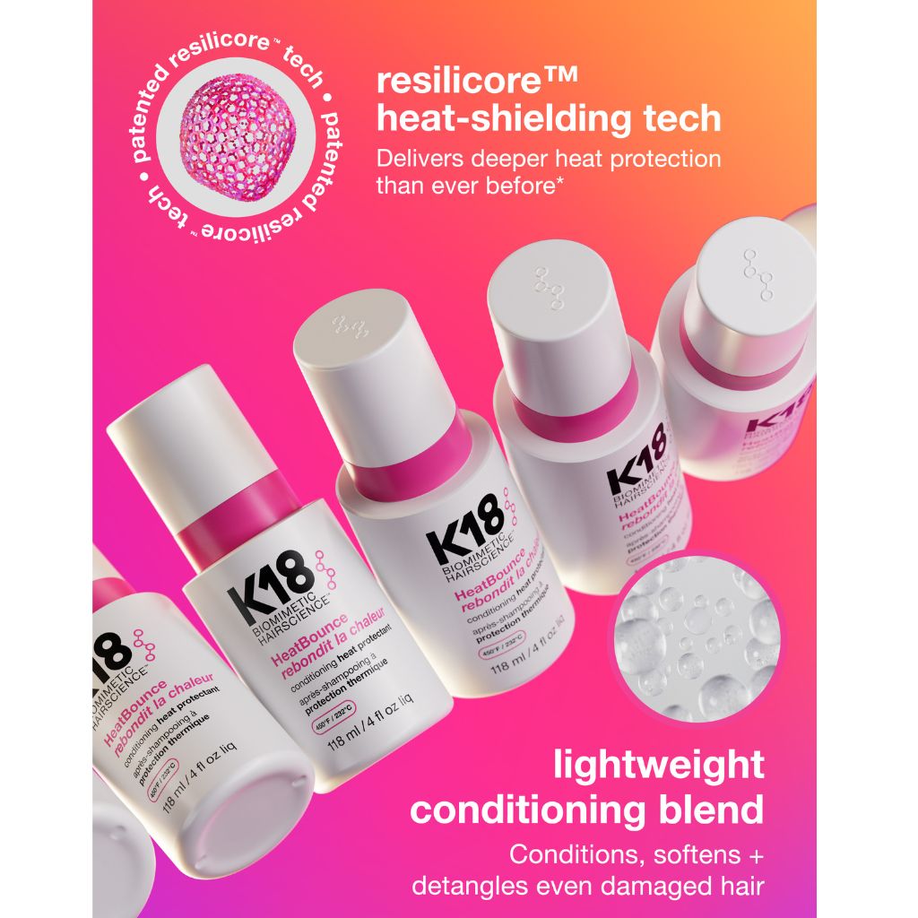 K18 HeatBounce Conditioning Heat Protectant - Zennkai