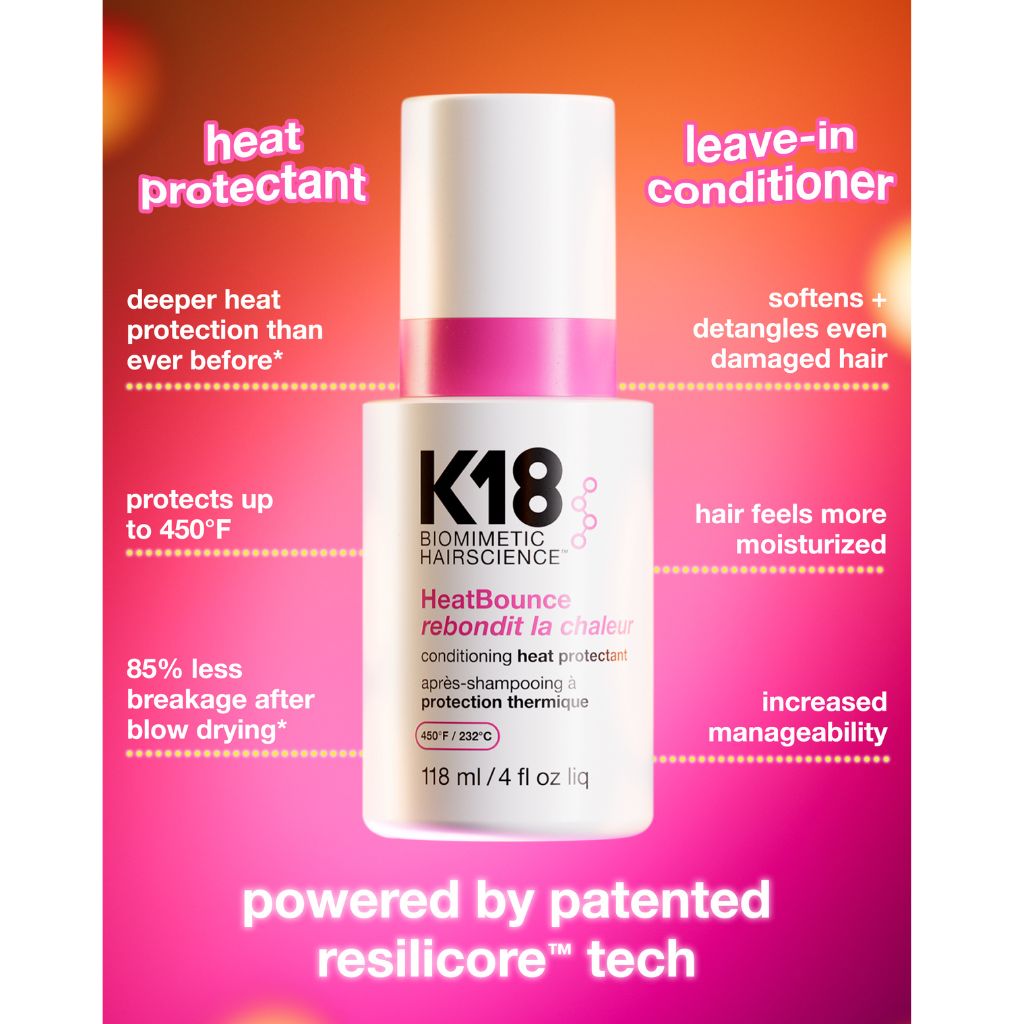 K18 HeatBounce Conditioning Heat Protectant - Zennkai