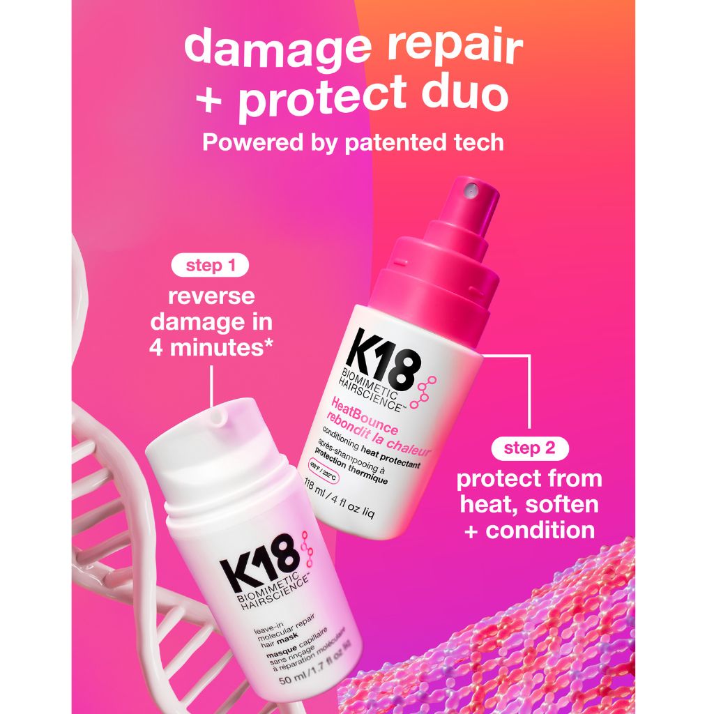 K18 HeatBounce Conditioning Heat Protectant - Zennkai