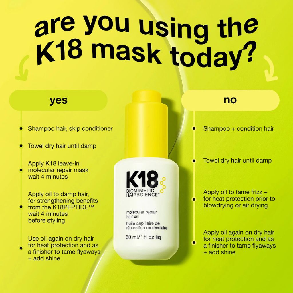 K18 Molecular Repair Hair Oil Travel Size - Zennkai