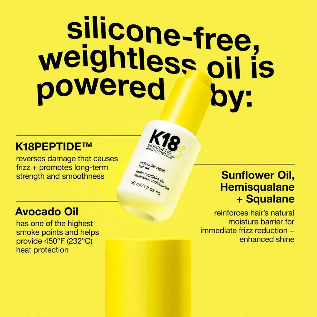 K18 Molecular Repair Hair Oil Travel Size - Zennkai