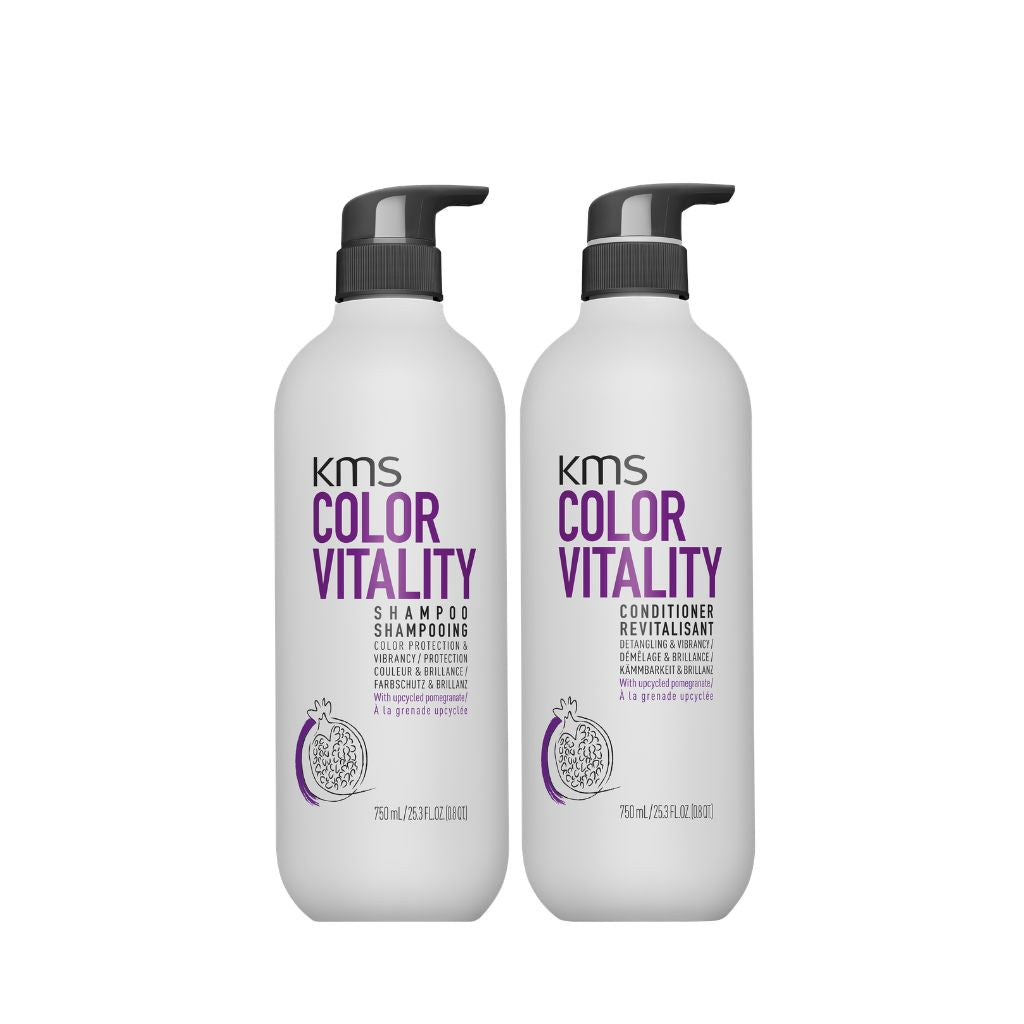 KMS Color Vitality 750ml professional colour protection shampoo conditioner Canada