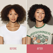 KMS All Smooth Conditioner 750ml for Frizzy Hair Before and After (1)- Zennkai