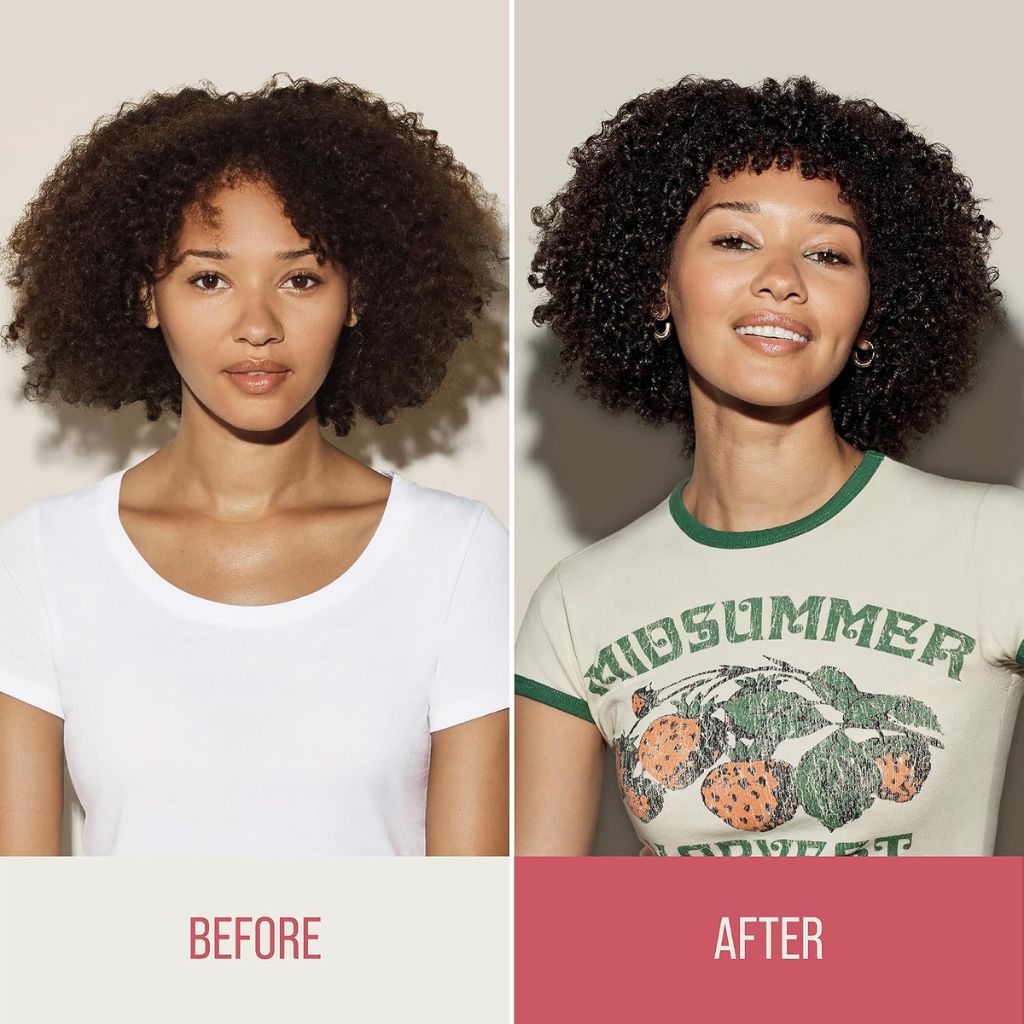 KMS All Smooth Shampoo 750ml for Frizzy Hair Before and After (2) - Zennkai