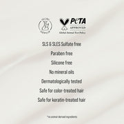 KMS All Smooth Shampoo 750ml for Frizzy Hair Peta Approved & Vegan Formula - Zennkai