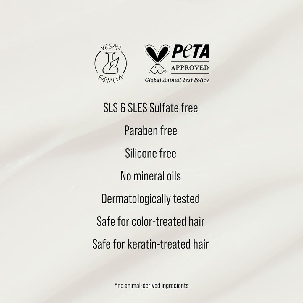 KMS All Smooth Shampoo 750ml for Frizzy Hair Peta Approved & Vegan Formula - Zennkai