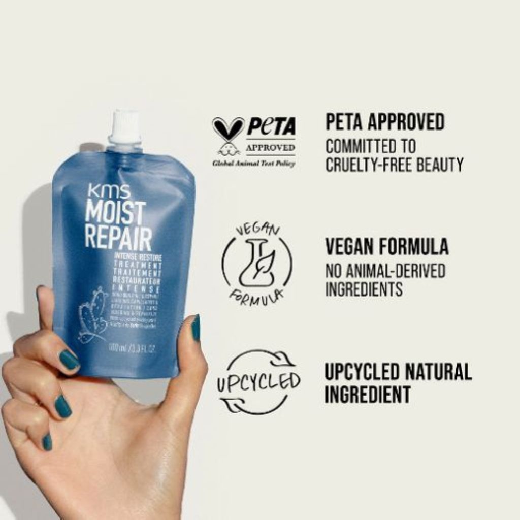 KMS Moist Repair Intense Restore Treatment for Bond-Building & Repair Vegan & Peta Approved - Zennkai